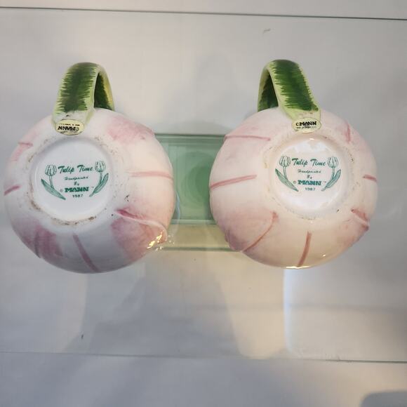 Set of 2 Tulip Time by Mann 1987 - Picture 6 of 7